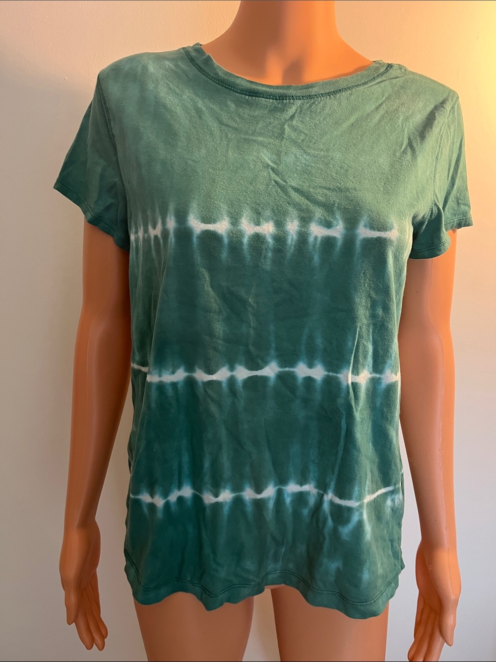 Universal Thread Green Tie-Dye Short Sleeve Tee Sz M